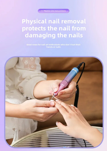 Taladro Eléctrico Profesional para Uñas, USB Portátil, Pantalla Táctil, Herramientas de Manicura y Pedicura, Baja Vibración, Pulido con Brocas - Product Image 4