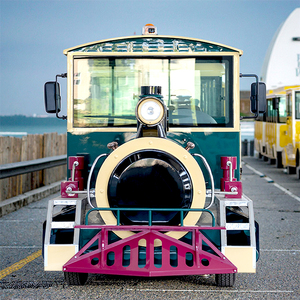 <span class=keywords><strong>Train</strong></span> électrique sans rails pour l'extérieur, idéal pour les centres commerciaux, les parcs d'attractions, les enfants et les adultes - Product Image 1