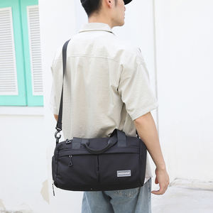 Borsa da palestra all'ingrosso della fabbrica da uomo con scomparto <span class=keywords><strong>per</strong></span> scarpe e tasca bagnata porta sul <span class=keywords><strong>borsone</strong></span> da viaggio <span class=keywords><strong>per</strong></span> <span class=keywords><strong>aereo</strong></span> Sport borsa Yoga - Product Image 6