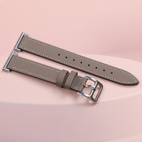 Bracelet de montre en cuir véritable de luxe pour femmes, fin, Armand 18 20 22 mm, bracelet de montre intelligente pour Cartier