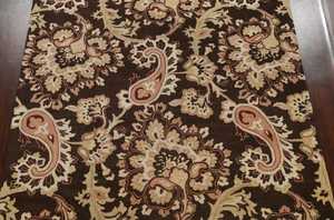 พรมขนแกะ9 'x 12' สไตล์ตะวันออกแบบดั้งเดิมพรมในห้องนั่งเล่นขนาดตามสั่งทำจากผ้าฝ้าย - Product Image 2