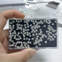 Fabrika toptan fiyat yuvarlak kesim Melee Diamonds 0.8-3.3mm beyaz DEF VVS-SI Lab elmas sentetik fantezi şekil elmas