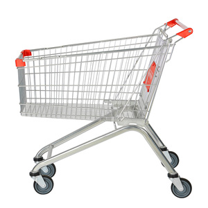 Winkelwagentje Prijs Supermarktkar Metalen Winkelwagen Met <span class=keywords><strong>4</strong></span> Wielen Winkelwagen - Product Image 1