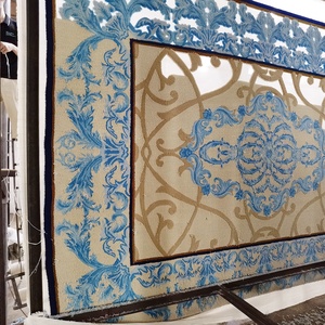 Sang Trọng Tay Tufted Làm Len Thảm Cho Biệt Thự Handmade Lụa Thảm Cho Phòng - Product Image 2