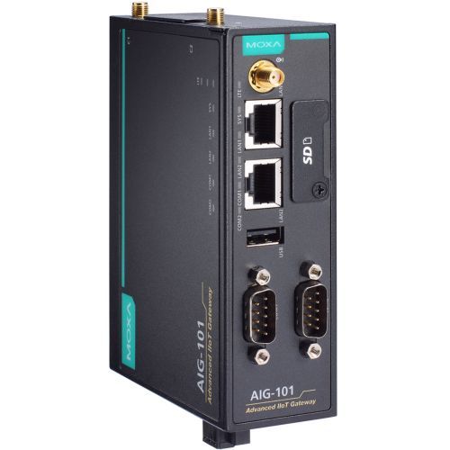 Moxa AIG-101 Advanced IoT Gateway Ethernet Module Communication Module with Edge Computing Model 130332 Made in Taiwan