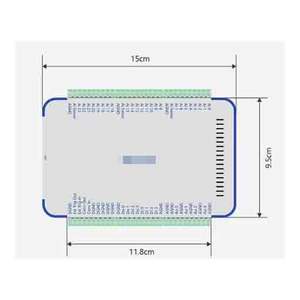 بطاقة اكتساب البيانات من سلسلة USB3000 Smacq عالية السرعة 16 بت 24 قناة 1 متر وحدة أخذ العينات LabVIEW بيانات الاستشعار في المخزون - Product Image 2