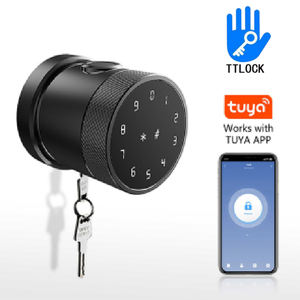 قفل مقبض ذكي مضاد للسرقة عالي الأمان ويريلسستويا بلي بدون مفتاح ، كلمة مرور رقم بصمة الإصبع ، قفل باب واي فاي - Product Image 3