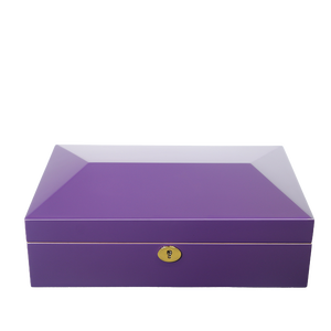 Caja de Almacenamiento para Relojes de Lujo, Organizador Elegante para 8 Relojes, Caja de Almacenamiento Brillante para Hombres y Mujeres 3068 - Product Image 3