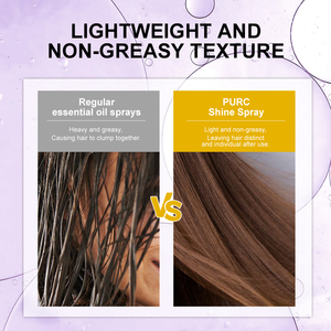 Produits d'entretien des perruques Spray brillant pour perruques et extensions Cheveux humains synthétiques Perruque Cheveux Silkening Mist Hair Spray démêlant - Product Image 5