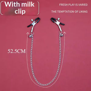 Kit de Bondage, Cadena de Metal, Pinzas para Pezones, Juego de Preliminares, Juguete Sexual para Parejas, Tapón Bucal, Herramienta de Sexo Oral con Tapón Anal - Product Image 3