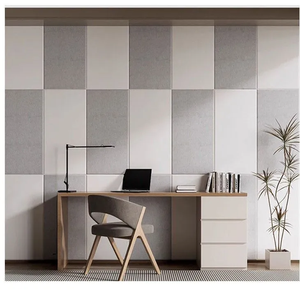 Thiết kế mô hình 3D hấp thụ âm thanh thân thiện với môi trường âm thanh vật nuôi hiện đại bảng điều khiển sợi polyester cách âm chống cháy - Product Image 5