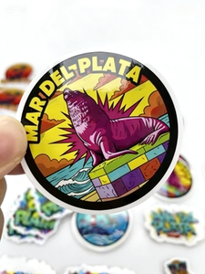Custom Logo Printed Die Cut Vinyl <strong>Stickers</strong> Waterproof Cartoon Design Custom Packaging Printing Manufacturing Gift Craft - Product Image 5