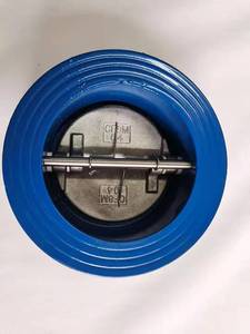 Van kiểm tra bướm Wafer sắt hiệu quả cao DH77X-10/10q/16/16Q cho phương tiện truyền thông nước - Product Image 4