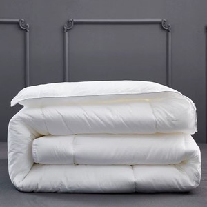 Sang trọng ngỗng xuống Duvet Vua Kích thước tất cả các mùa lông xuống Duvet với 100% bông Bìa rắn màu trắng - Product Image 3