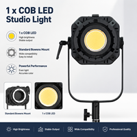 FG 500X Lumière de studio professionnelle COB 500W haute puissance bicolore 2700~6500K IRC 97 modes de contrôle multiples pour photographie