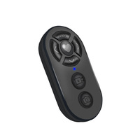 Haute qualité Mini télécommande sans fil Selfie caméra fonction personnalisée courte lecture vidéo Page tournant en ABS Durable