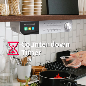 <span class=keywords><strong>Radio</strong></span> DAB + portable avec réveil sous-monté <span class=keywords><strong>Design</strong></span> moderne facile à utiliser - Product Image 6