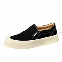 Chaussures de sport décontractées pour hommes à semelle épaisse, rehaussantes, respirantes, sans lacets, Le Fu Shoes, semelle intérieure en caoutchouc
