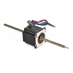 Motor Paso a Paso Lineal <span class=keywords><strong>Nema</strong></span> <span class=keywords><strong>23</strong></span>, Actuador Lineal de <span class=keywords><strong>12v</strong></span>, Motor Paso a Paso con Husillo de Acero - Product Image 2