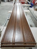 Panel de Techo de PVC Impermeable y Ligero para Interiores Modernos, Panel de PVC Resistente a Impactos para Decoración de Proyectos Hoteleros