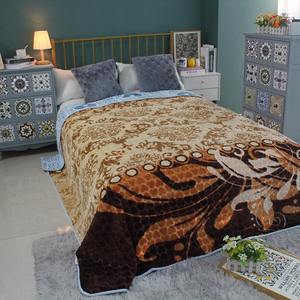 ผ้าห่มเด็กพิมพ์ลายหมีแพนด้าพระอาทิตย์และพระจันทร์สไตล์เกาหลี ผลิตตามสั่ง MOQ ต่ำ ผ้าแรชเชลเนื้อนุ่ม 2 ชั้น คุณภาพดี สำหรับฤดูหนาว - Product Image 1