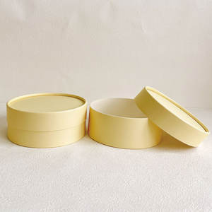 Caja Redonda para Pastel, Nuevo Diseño, Papel Kraft de Grado Alimenticio, Embalaje Desechable con Impresión en Relieve - Product Image 5