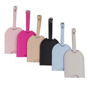 Etiqueta de Equipaje de Cuero PU Impermeable Personalizable de Alta Calidad con Función Antipérdida, Directo de Fábrica - Product Image 2