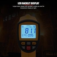 Termómetro Infrarrojo Digital Láser Industrial, Medidor de Temperatura, Función de Control de Temperatura para Cocina, Personalizable OEM/ODM