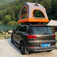 Tente de toit gonflable imperméable avec colonnes d'air Drop-stitch, tissu Oxford 300D et matelas pneumatique