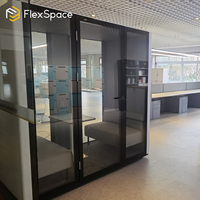 Flexspace 2024 nouvelle nacelle de bureau silencieuse modulaire mobile cabine téléphonique insonorisée dosette de bureau acoustique à vendre