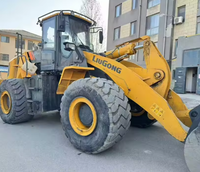 Kompakter Gebrauchter Radlader mit Verstärkter Struktur und Verschleißfesten Motorenteilen Liugong LG870H für Schwerlasttransporte