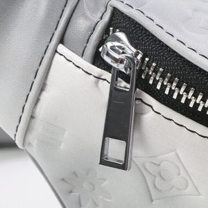 Sac banane unisexe personnalisé avec logo, sac à bandoulière en cuir PU, sac de taille, vente en gros, fournisseur OEM - Product Image 5