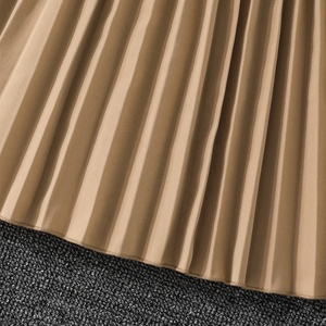 Factory Wholesale Children's Elegant Party Dress Fashion <b>Patchwork</b> Pleated <b>Skirt</b> Shirt for Girls 3-8 Years Old for Autumn - Product Image 6