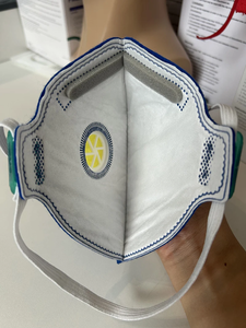 Masker Debu PM2.5 FFP3 dengan Filter Desain Tali Telinga Khusus Masker FFP3 6 Lapisan Perlindungan Pernapasan Penutup Mulut Masker Wajah FFP3 - Product Image 6