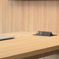 JOYE 65W 15A 125V USB Güç Soketi, 2AC Prizli Masaüstü Güç Şeridi, Ofis Çalışma Alanı Konferans Masası için