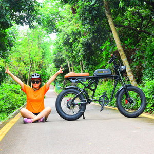 Yqebike – <span class=keywords><strong>selle</strong></span> de vélo électrique longue à deux places, Steal <span class=keywords><strong>Th</strong></span> bombardier, tige de <span class=keywords><strong>selle</strong></span> universelle, e-bike, double siège pour Ebike 73 RX S1 S2 - Product Image 6