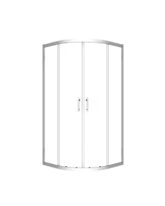 OEM ODM Aluminum Framed Sliding Glass Door Curved Round Shower Enclosure