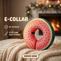 Collier gonflable personnalisé en gros avec tissu côtelé et fermeture rapide à crochets et boucles, services OEM disponibles