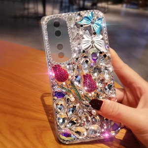 Nueva <span class=keywords><strong>funda</strong></span> de lujo para teléfono móvil con diamantes para Samsung J4 J6 <span class=keywords><strong>J7</strong></span> <span class=keywords><strong>Prime</strong></span> J8 ON7 C8 M10 M23 M30S M33 M52 M53 F22 F62 - Product Image 3