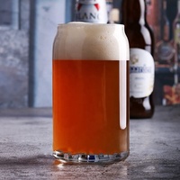 Gobelet classique en forme de canette sans BPA verres à bière en verre à vin en plastique verre pour bar