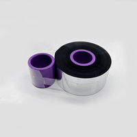 Ruban thermique TTO en résine à bordure proche de 33 mm 600 m pour imprimante de date intelligente Markem Imaje 3520 Ruban d'encre