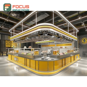 Modern Coffee Display Rack Bean Bag <b>Shelf</b> Walnut Finish Store Product Display Rack - Product Image 5