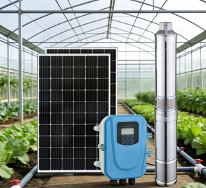 Bomba de pozo profundo QY Solar, 1650W, 138m de altura, 4.5m³/H |   Acero Inoxidable Ultra Resistente y de Alta Capacidad de Elevación |   Suministro de Agua del Oasis del Desierto - Product Image 1