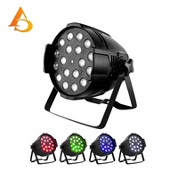 AICPOSE Projecteur de scène LED Par Zoom 18x18 RGBWAUV 6-en-1 5-en-1 4-en-1 Slim LED Par Flat Light