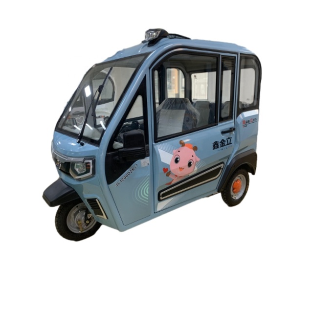 2024 Hot Sell Factory Supplier Mini Ev Chinese Electric Car Mini Cars Electric 3 Seats Adults Mini Three Wheel Electric Cars