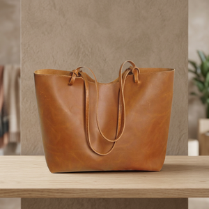 BS International Anniversary Gift Custom Branded Ladies Genuine Leather Clutch Durable Lightweight Waterproof 3L+ Capacity - Product Image 6
