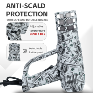 Công cụ nguồn nhiệt tự làm kunaisi với công suất đầu ra định mức 2000W 110V/220V Điện áp định mức nhiệt độ điều chỉnh nhiệt độ súng - Product Image 4