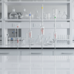 ปิเปตต์วัดปริมาตรแบบใช้ซ้ำได้ ทำจากแก้วบอโรซิลิเกตเกรด A ขนาด 1/2/3/5/10/15/20/25/50/100 มล. สำหรับการถ่ายโอนของเหลวที่แม่นยำ - Product Image 5