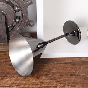 Più venduto 300ml in acciaio inox Cocktail bicchiere di vino Design classico con capacità personalizzata per il vino Margarita in metallo tazza di caffè - Product Image 2