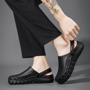 <span class=keywords><strong>Ciabatte</strong></span> Estive Casual Traspiranti Antiscivolo a Taglio Basso con Punta Tonda in EVA Unisex per Chirurghi e Chef - Product Image 4